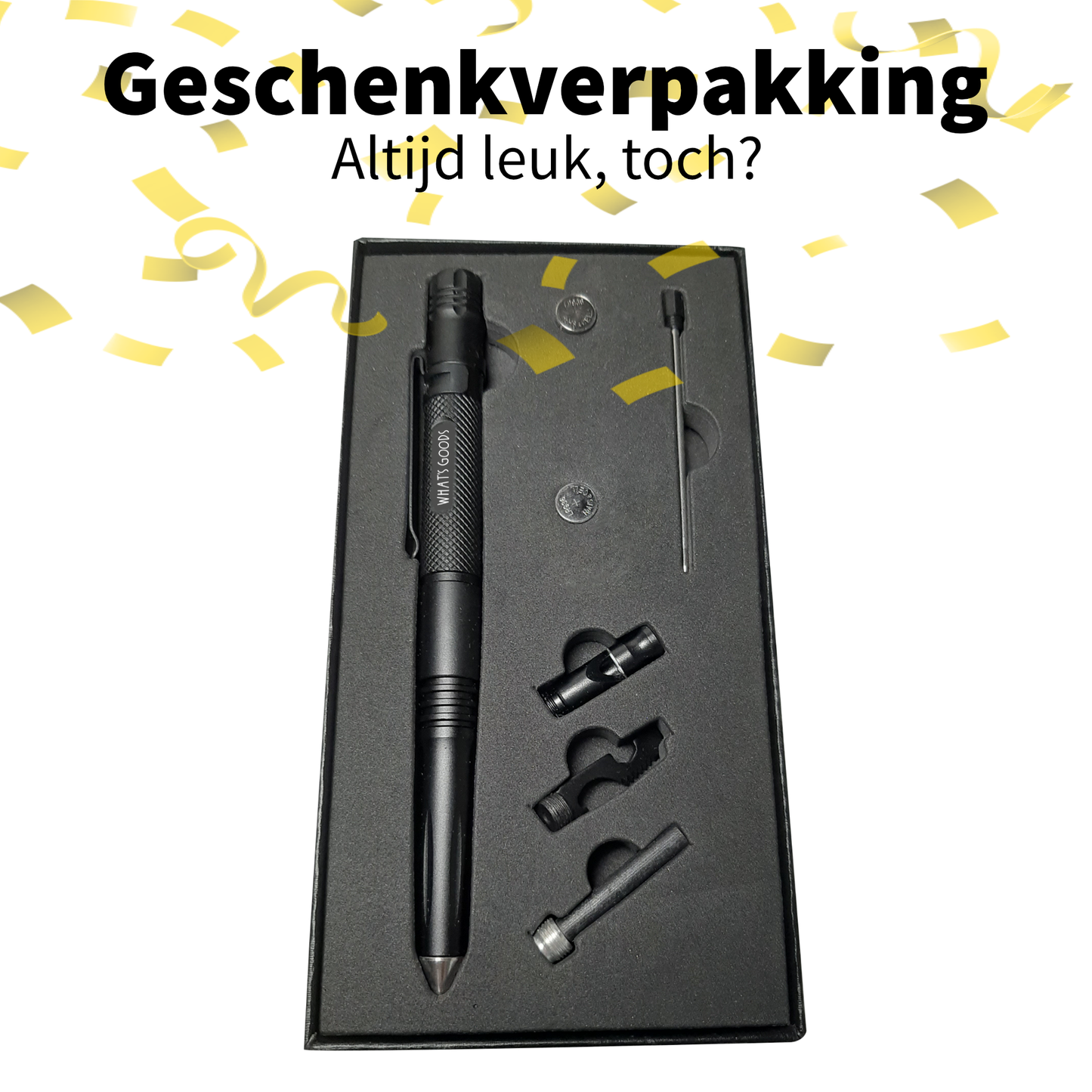 Tactical pen All-in-1 incl. geschenkdoos
