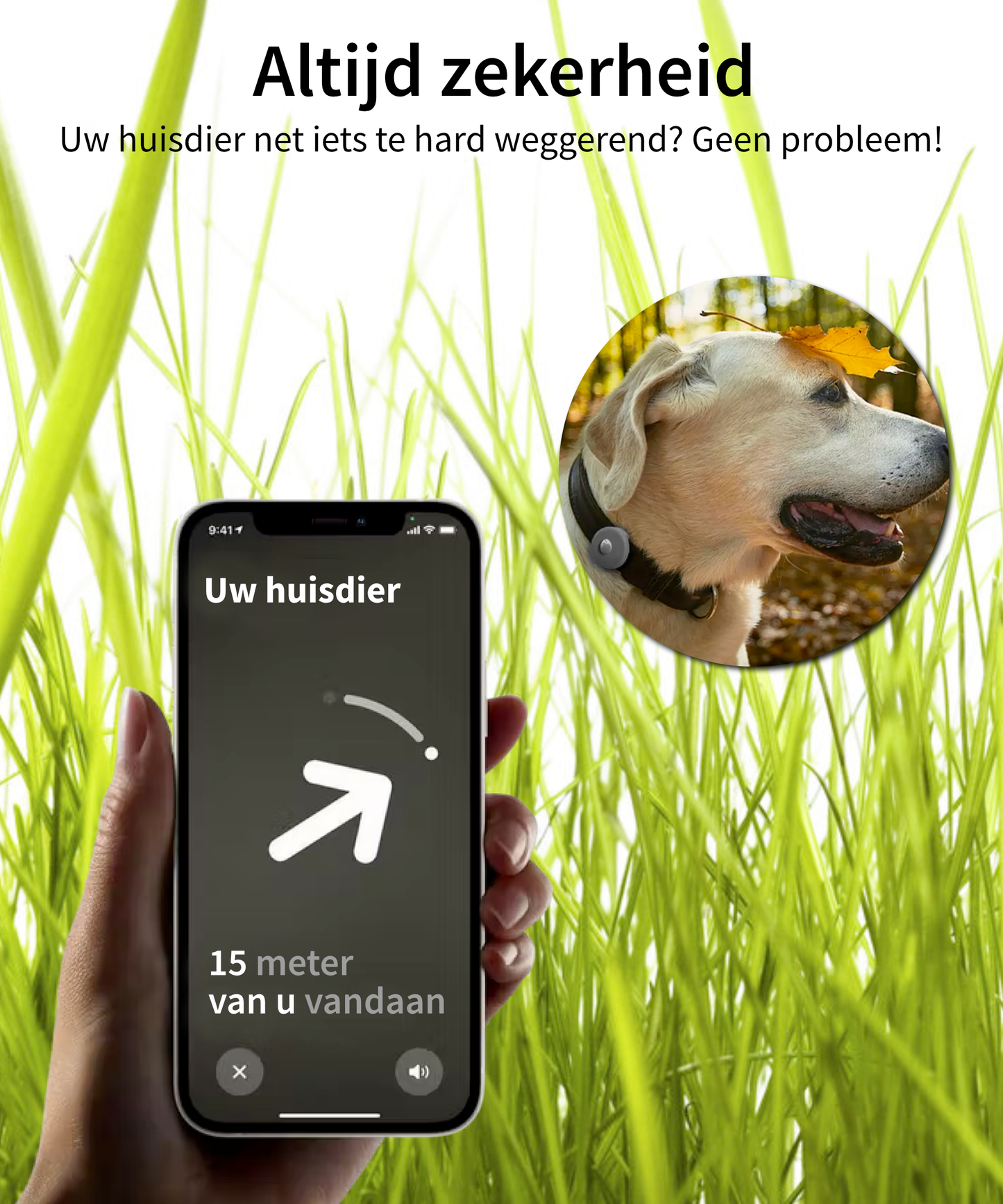Airtag houder zwart 2 stuks