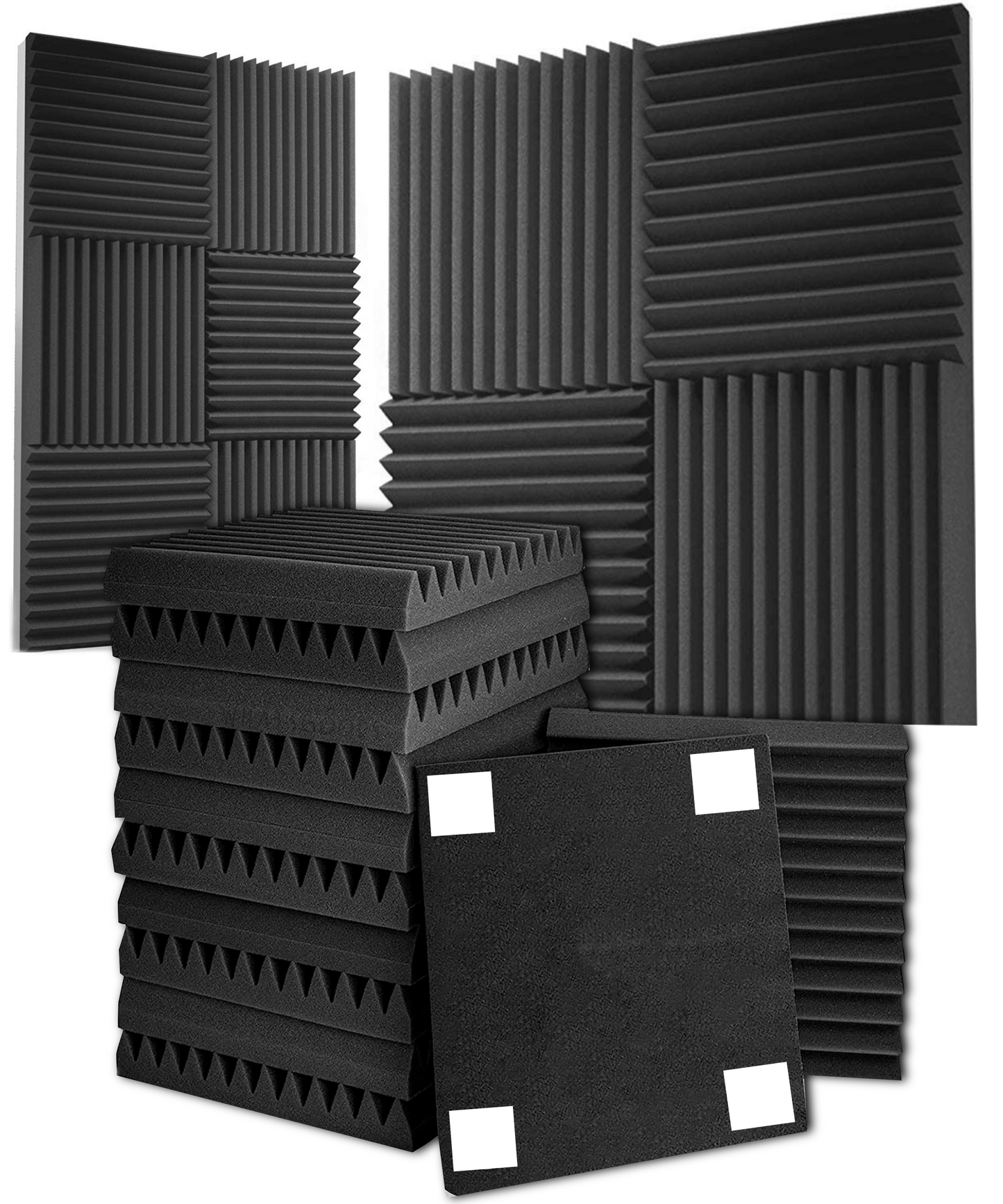 Bevestigingsstickers akoestische panelen