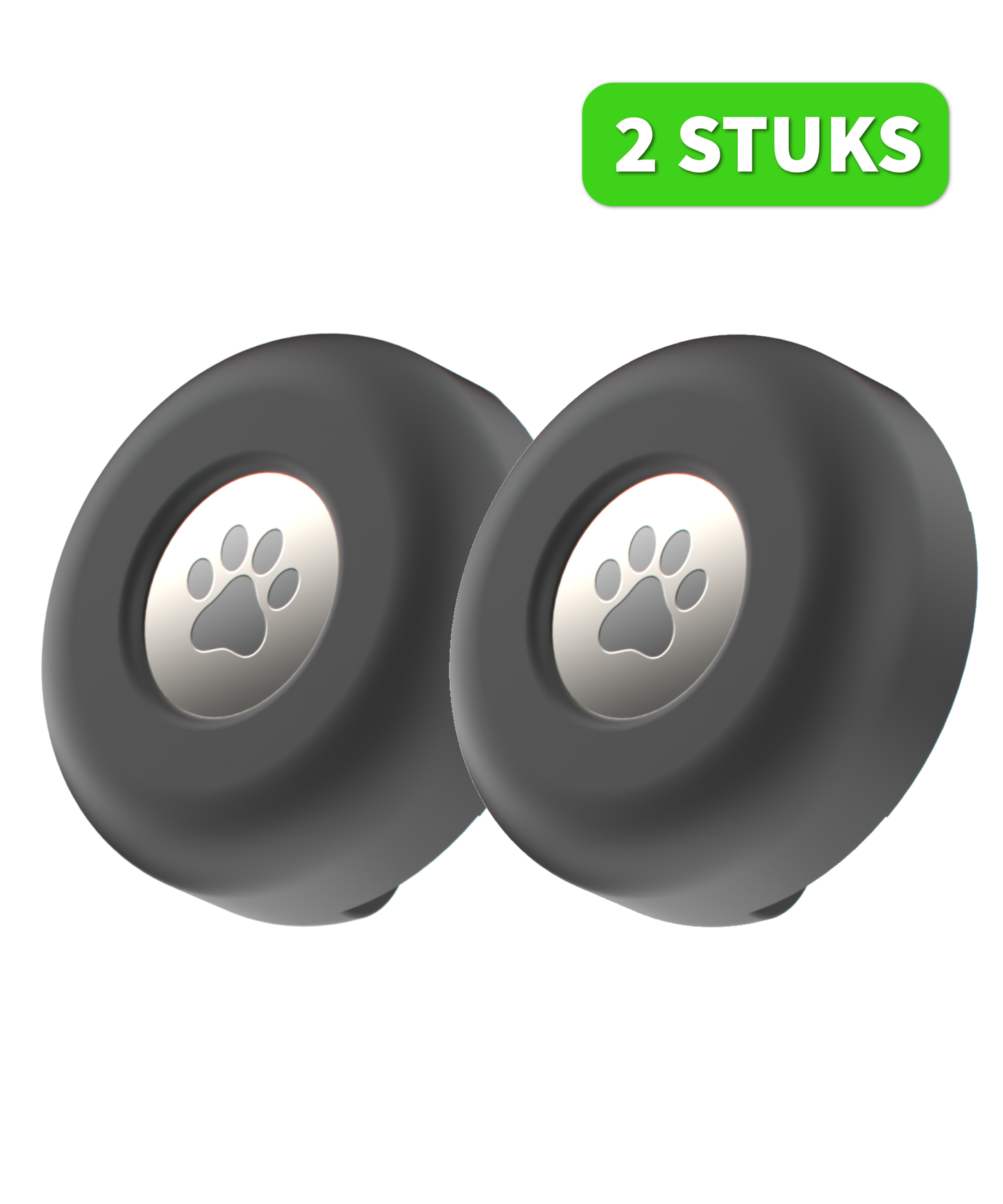 Airtag houder zwart 2 stuks