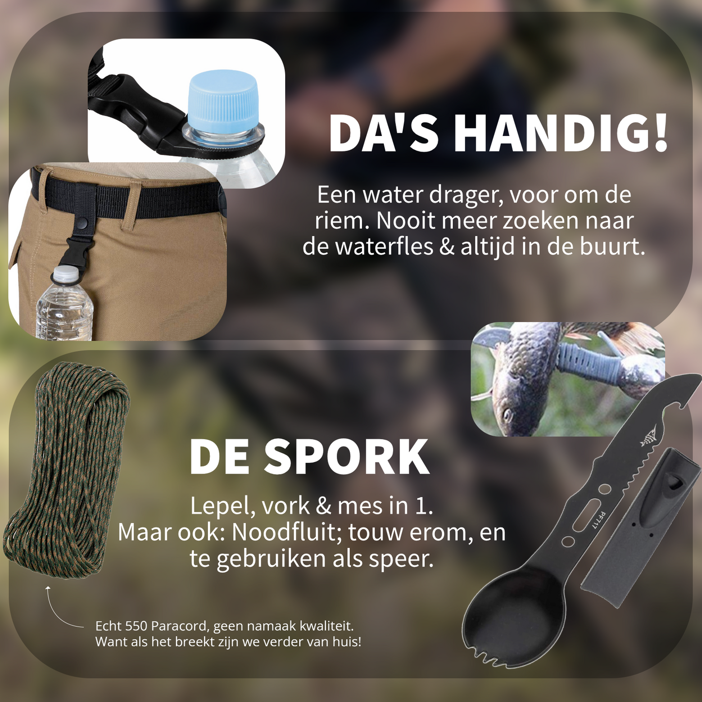 NL Survival Kit Noodpakket Multicam
